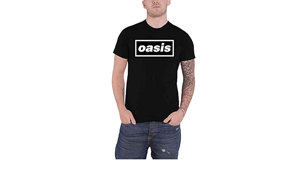 Oasis T Shirt Classic Decca Band Logo 