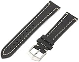 Hirsch 109002-50-20 20 -mm Genuine Calfskin Watch Strap