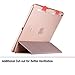 ESR iPad Pro 9.7 Case, [Corner Protection] Soft TPU Bumper Edge Slim Fit Leather Smart Case Cover with Auto Sleep/Wake Compatible for Apple iPad Pro 9.7 inch (2016 Edition)_Rose Gold