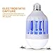 Bug Zapper Light Bulb, Electronic Insect Mosquito Killer 2 in 1 Lamp UV LED Electronic Insect & Fly Killer for Home Indoor and Outdoor for Outdoor and Indoor