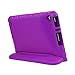 Sztook Shock Proof Kiddie Series Light Weight Convertible Handle Stand Case for Amazon Fire 7 Tablet 5th Generation - Purple