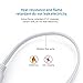 Single Outlet Extension Cord (12 Feet - 2 Pack - White)