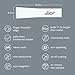 Slice 10534 Chisel Blade, Finger-Friendly Edge, Safer Choice, Never Rusts, Lasts 11x Longer Than Metal, Precision Scraping, Scratchboard Art, Sculpting