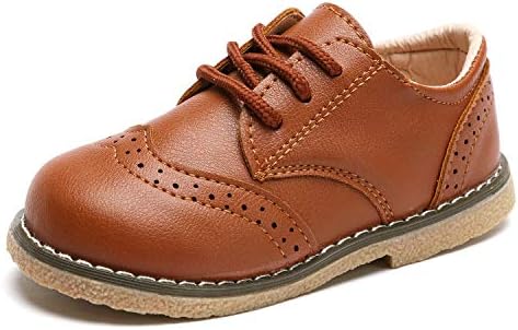 Snofiy ローファー キッズ 学生 フォーマルシューズ 子供靴 男の子 レースアップ 通学靴 軽量 入園式 卒園式 七五三 結婚式 発表会