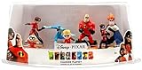 The Incredibles Disney / Pixar Exclusive 7 Piece Deluxe PVC Figurine Playset ...