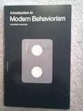 Introduction to Modern Behaviorism.