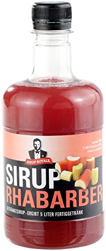 Sirup Royale mit Rhabarber-Geschmack, 3x 0,5 Liter, PET-Flaschen – Bild 2