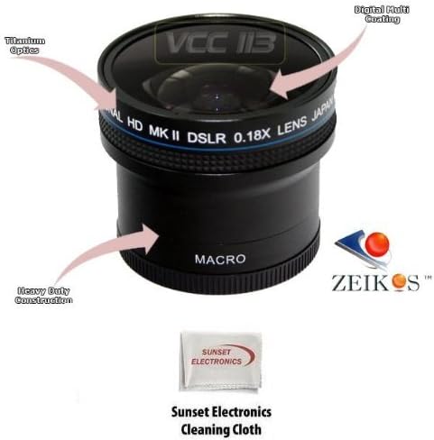 Nex 3n Nex 5 0 18x Wide Angle Fisheye Lens With Macro Lens For The Sony