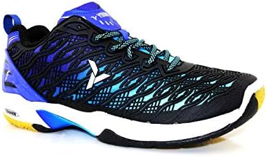 Young FUTURE02 Professional Racquetball, Volleyball and Badminton Court Shoes, Lightweight Breathable Comfortable Outer Skin, Extra Cushioning Y-Energy Insole, Inner Bootie and TPU Support, Anti-Slip