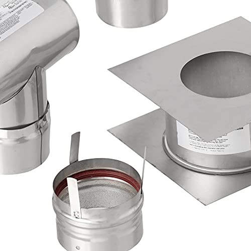 Mr. Heater 4 inch Stainless Steel Horizontal Vent Kit for Big Maxx