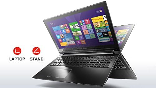 2017 Lenovo Edge 15 15.6" FHD 2-in-1 Touchscreen Notebook Laptop, Intel Core i3-5020U 2.2GHz, 6GB RAM, 500GB HDD, USB 3.0, Webcam, HDMI, Backlit Keyborad, Windows 10 (Certified Refurbished)