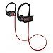 Bluetooth Headphones, Wireless Earbuds Bluetooth 4.1 with Microphone Sport Stereo Headset, Premium Sound with Bass, Noise Cancelling, for Gym Running Workout -Blackthumb 2