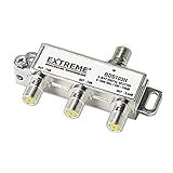 Extreme 3 Way Unbalanced HD Digital 1GHz High Performance Coax Cable Splitter - BDS103H