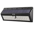Solar Lights ,44 LED Outdoor Motion Sensor Solar Lights Wide Angle Design for Patio, Deck, Yard, Garden with Motion Activated Auto On/Off