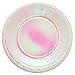 BLUE PANDA Pink Holographic Party Plates for Lunch, Dessert and Dinner (9 Inch, 48 Pack)