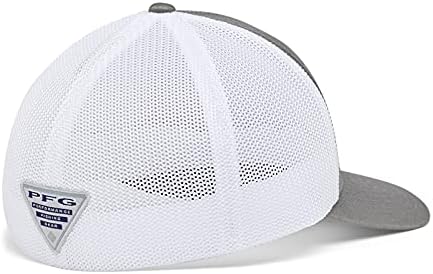 Unisex PFG Mesh Fish Flag Ball Cap, Titan/Weiß, L/XL