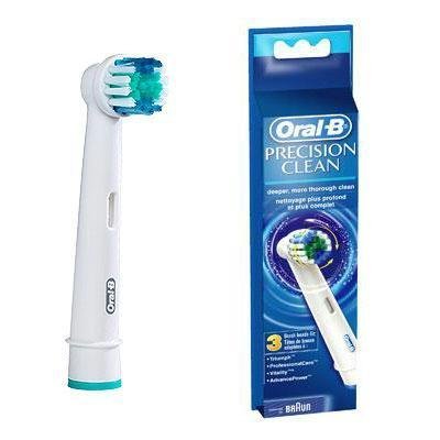 Oral-B Toothbrush Heads Rechargeable Card Of 3