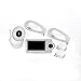 Project Nursery 4.3 Video Baby Monitor System with Room Temperature Sensor, Motion and Sound Detection Alerts, Two Way Communication, Infrared Night Vision and Range up to 800 Feet
