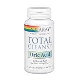 SOLARAY TOTAL CLEANSE URIC ACID 60 Vegetarian Capsules