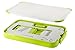 Gourmia GMS9255 Mandoline Slicer & Cutting Board Set Kitchen Slicer & Food Prep Board Combo With 4 Interchangeable Blades & FREE Bonus Knife, Durable