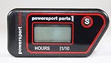 PSP Digital Waterproof Wireless Hour Meter for Motorcycle ATV Generator Small Engine