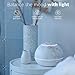 Hathaspace Marble Essential Oil Aroma Diffuser, 350ml Aromatherapy Fragrance Diffuser & Ultrasonic Cool Mist Room Humidifier, 18 Hour Capacity, BPA-Free, 7-Color Optional Ambient Light (White)thumb 4