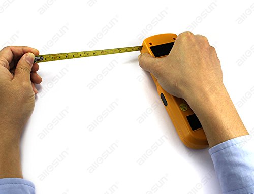 ALLOSUN 4 in 1 multi detector Distance Meter/AC Wire Tracker/Wood Stud Finder/Metal Detector
