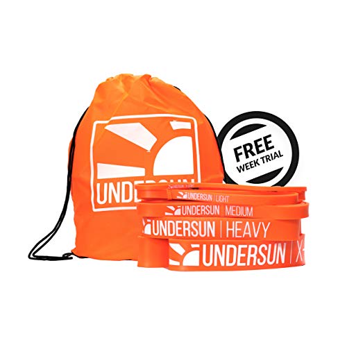 Undersun The 5Band Complete Exercise Band Set Includes 5 Different