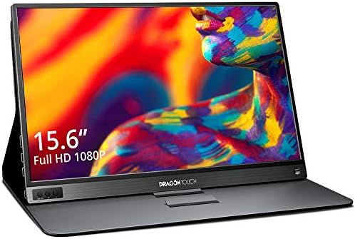 Dragon Touch モバイルモニター 15 6インチ ポータブルモニター 19x1080fhd Ipsパネル モバイルディスプレイ 薄い 軽量 Usb Type C Mini Hdmi Dp Pc用モニター Ps4 Xbox Switch Pc Macなど対応 スタンドカバー 付き 3年保証 S1