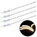 PryEU 4-Pack 24'' Warm White 3000K Car Interior Led Strip Light 12V Waterproof IP65 Extendable Cuttable for Inside Automotive Truck Boat Cargo Camper