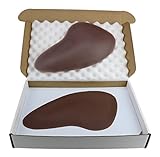 DressTech Women's Crossdressing Hip Pads - Regular Size - Dark Color