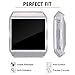 Hotodeal For Fitbit Ionic Case, Soft TPU Fitbit Ionic Accessories, Scratch-Resistant, Shock-Proof, Cover Shell for Ionic Smart Fitness Watch, Crystal Clear