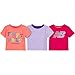 New Balance Baby Girls' Little 3 Pack Graphic T-Shirt