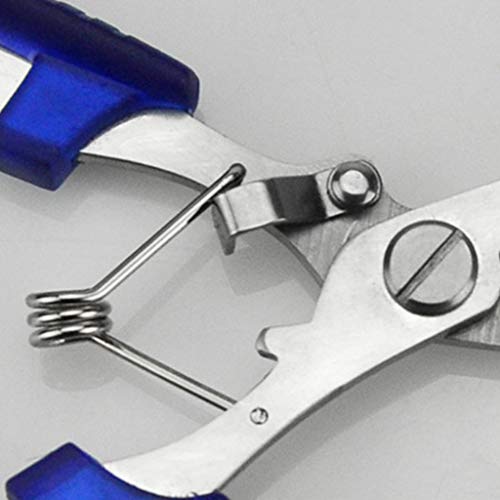 Roydoa 6,5"Angelzange Split Ring Hakenentferner Scherengriffe Angelgerät Mehrzweck Angelzange – Bild 7