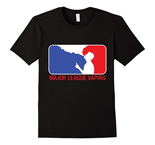 elfbar nachfüll pod läuft aus Mens Major League Vaping Cloud Chaser Competition Tee 2xl Black
