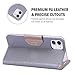 ProCase iPhone 11 Wallet Case for Women, Flip Folio Kickstand PU Leather Case with Card Holder Wristlet Hand Strap, Stand Protective Cover for iPhone 11 6.1