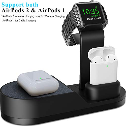 Deszon Wireless Charger Designed for Apple Watch Stand Compatible with Apple Watch Series 5 4 3 2 1, - //coolthings.us