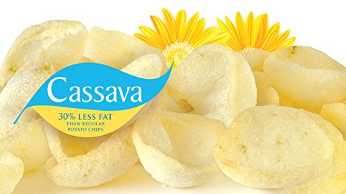 Wai Lana Cassava Chips | Gluten-Free, Vegan, 3 Ounce (Pack of 12) (Natural)