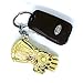 VNFLY Nidavellir Infinity Gauntlet Keychain Avengers Thanos Glove Keychain Key Ring (Gold)