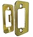 Gator Door Latch Restorer - Strike Plate (Bright Brass)