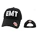 Emergency Medical Technician (EMT) - First Responders Uniforms Style Baseball Cap Hat Black