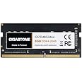 【DDR4 RAM】 GIGASTONE 8GB DDR4 2666MHz (2400MHz or 2133MHz) PC4-21300 (PC4-19200/17000) CL19 1.2V SODIMM 260 Pin Unbuffered Non ECC High Performance Notebook Laptop Memory Upgrade