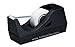 1InTheOffice Desk Tape Dispenser, Black Non-Skid Base Desktop Tape Dispenser Weighted (2 Pack)