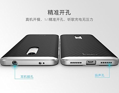 Case Creation iPaky TPU+PC Case Cover Xiaomi Redmi Note 4/ Redmi Note 4/ Xiaomi Mi Note4 5.5" (finger sensor) (Shade Sparkle Silver)