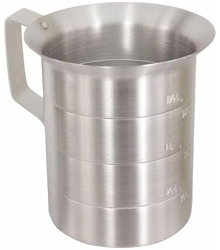 Amazon.com: S/S Graduated Measuring Cup, 2 Qt: Home & Kitchen