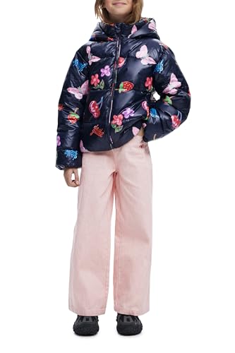 Desigual COAT_COLLAGE, 5031 AZUL NOCHE, 3/4