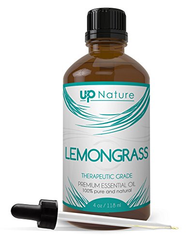 image for UpNature Lemongrass Essential Oil - Undiluted - Pure & Natural - Great