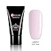 UR SUGAR 30ml Poly Quick Gel Nail Extension Builder UV Gel Lasting Finger Transparent Crystal Jelly Professional French Design Requires UV Lamp for Poly Manicure 3Pcs Starter Set