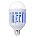 Boomile Bug Zapper Light Bulb, Electronic Insect Killer, Mosquito Zapper Lamp, Fly Killer, Built in Insect Trap, 110V E26/E27 Light Bulb Socket Base for Home Indoor Outdoor Garden Patio Backyard