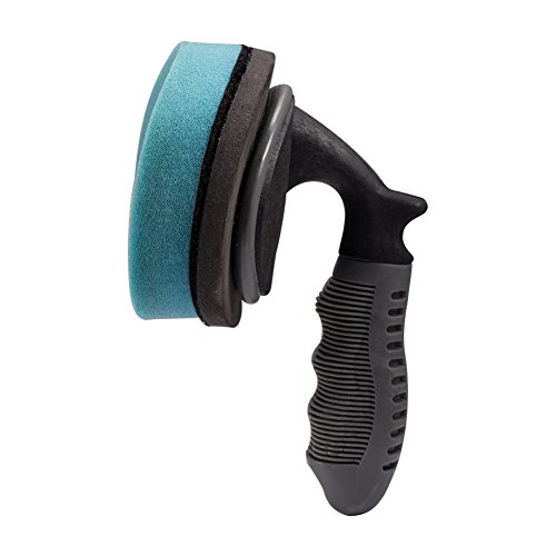 JSCARLIFE Ultimate Tire Brush | Auto Detailing Brush | Tire Cleaning Brush for Tires and Wheels | Tire Dressing Applicator | Car Tire Brush |Car Care (Green)